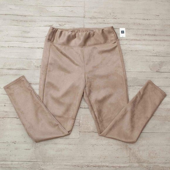 GAP Pants - NWT Gap Faux Suede Pull On Leggings size M